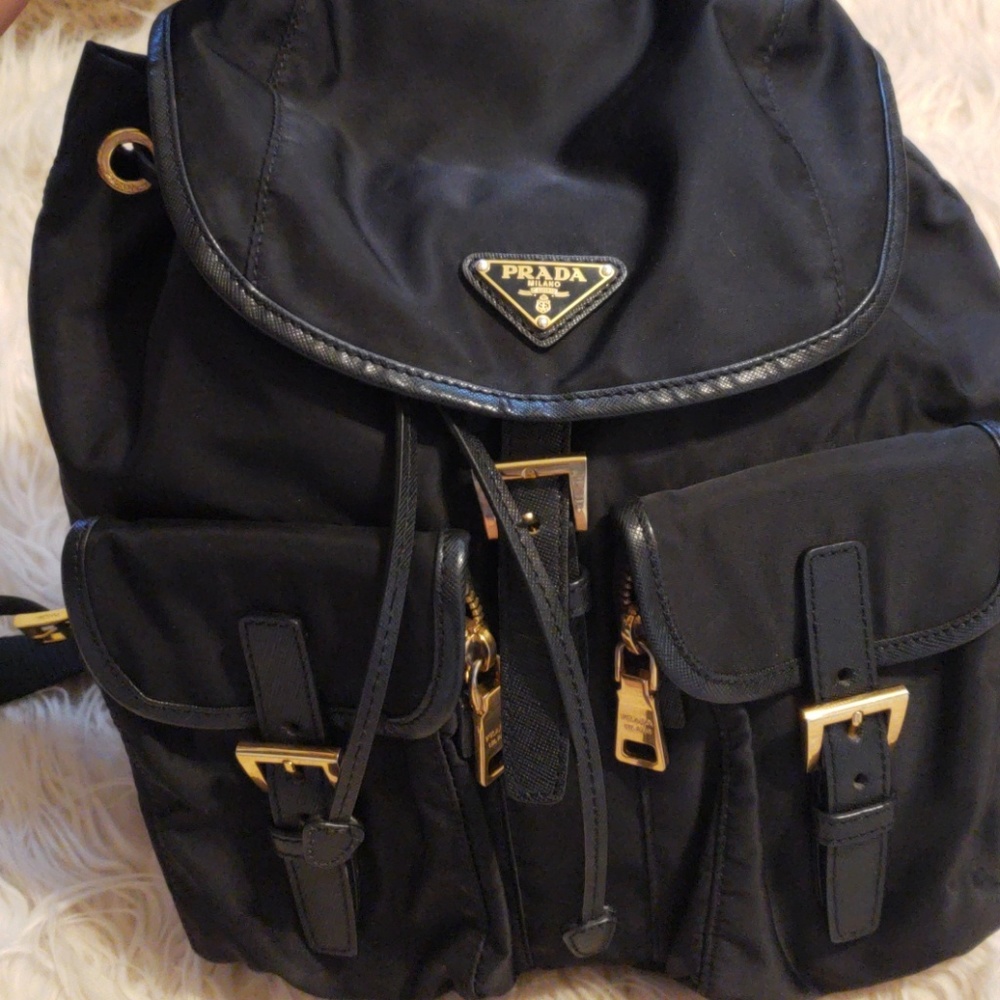 Authentic Prada Backpack - Size Medium